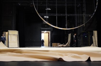 Musica non grata | Paul Hindemith: Tuttifäntchen | Making the sets, the National Theatre workshops